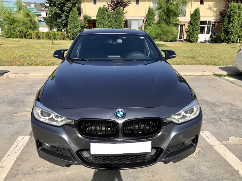 Накладки на дзеркала Чорний глянець ( M-Look ) на BMW 3 Series F30 / F31 2011-2018 року