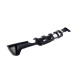 Дифузор ( заднього бампера ) Чорний глянець ( M-Performance ) 0--0 на BMW 4 Series F32 / F33 2013-2020 року