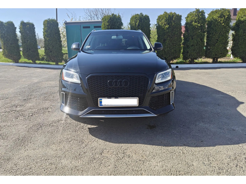 Передній бампер  ( в стилі RSQ5 ) V2 на Audi Q5 8R 2012-2016 року