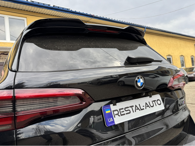 Спойлер Чорний глянець ( стиль X5M ) на BMW X5 G05 2018-2022 року
