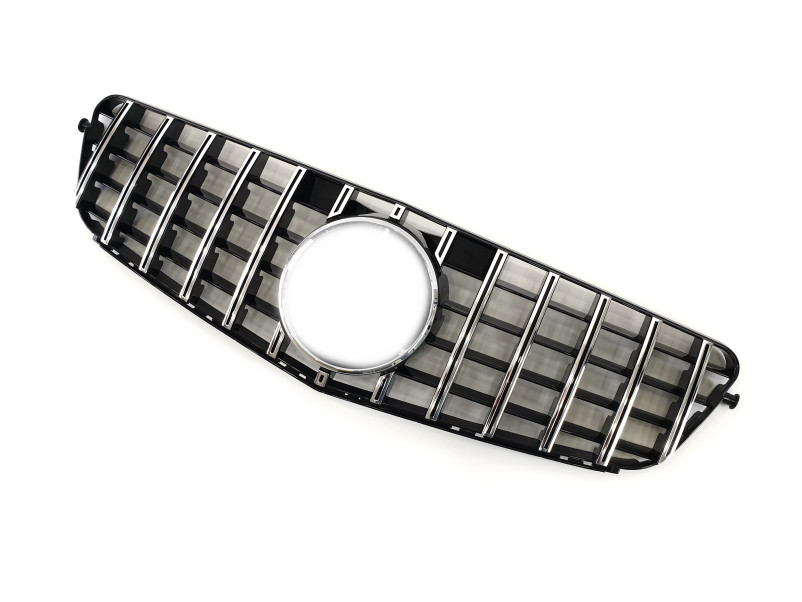 Решітка радіатора Chrome Black GT на Mercedes-Benz C-Class W204 2007-2014 року