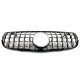 Решітка радіатора  ( з місцем під камеру ) GT Chrome Black на Mercedes-Benz GLC-Class X253 2015-2019 року
