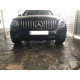 Решітка радіатора  ( з місцем під камеру ) GT Chrome Black на Mercedes-Benz GLC-Class X253 2015-2019 року
