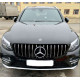 Решітка радіатора  ( з місцем під камеру ) GT Chrome Black на Mercedes-Benz GLC-Class X253 2015-2019 року
