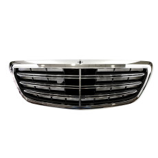Решітка радіатора Chrome під нічне бачення та камеру AMG S63 на Mercedes-Benz S-Class W222 2013-2017 року