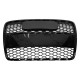 Решітка радіатора Full Black ( в стилі RS6 ) під PDC на Audi A6 C6 2004-2011 року