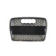 Решітка радіатора Chrome Black ( в стилі RS6 ) під PDC на Audi A6 C6 2004-2011 року