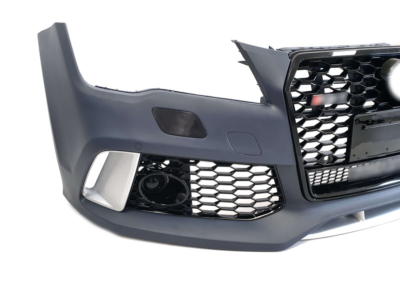 Передній бампер  ( в стилі RS7 ) V2 на Audi A7 4G 2010-2014 року
