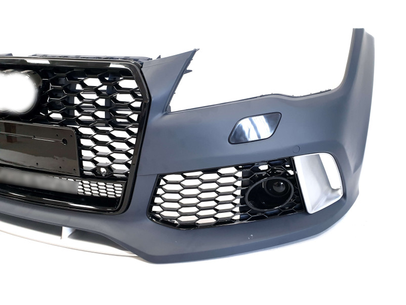 Передній бампер  ( в стилі RS7 ) V2 на Audi A7 4G 2010-2014 року