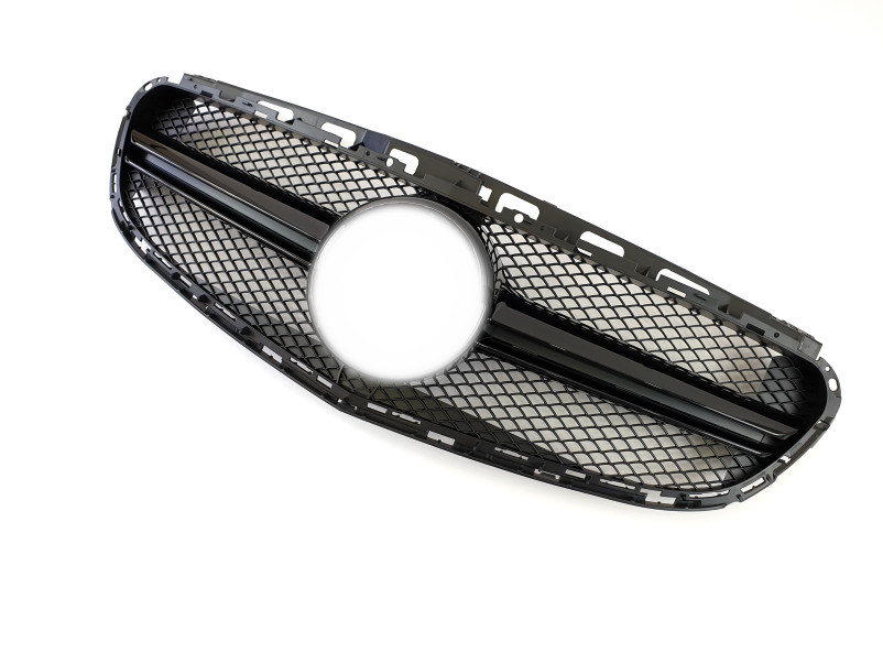 Решітка радіатора Black AMG на Mercedes-Benz E-Class W212 2013-2016 року