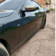 Леза на пороги Чорний глянець  на BMW 4 Series G22 / G23 2020-2024 року