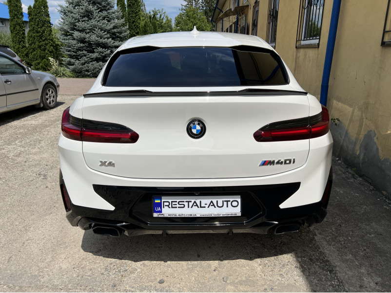 Спойлер Чорний глянець ( стиль X4M ) на BMW X4 G02 2018-2022 року