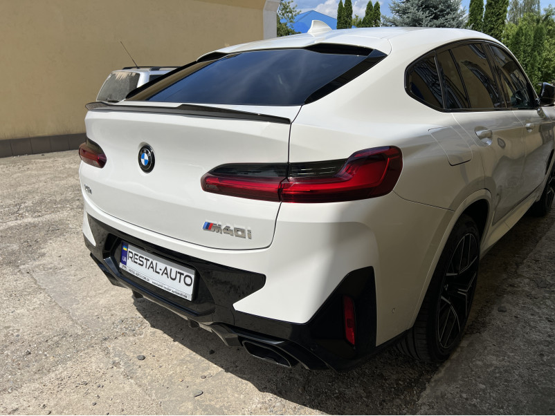 Спойлер Чорний глянець ( стиль X4M ) на BMW X4 G02 2018-2022 року