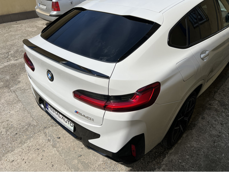 Спойлер Чорний глянець ( стиль X4M ) на BMW X4 G02 2018-2022 року
