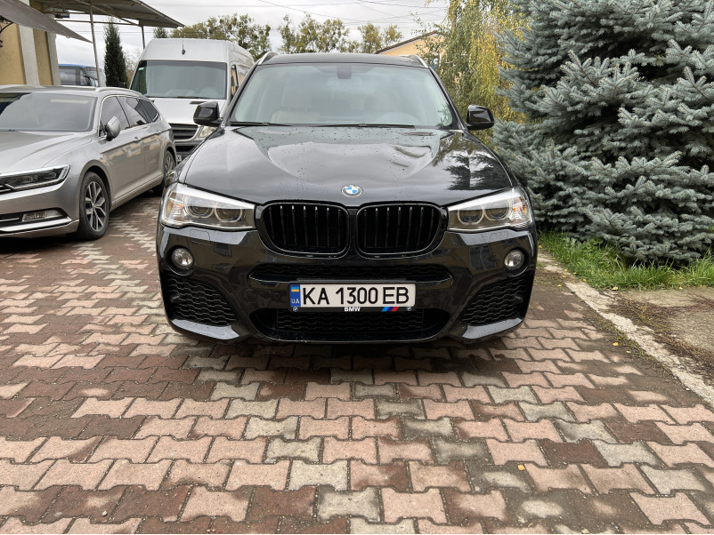 Комплект обвісів  ( стиль M-Paket ) на BMW X3 F25 2014-2017 року