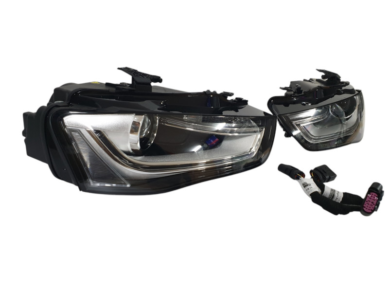 Передні фари  ( Bi-Xenon ) заміна галогену на Audi A4 B8 2011-2015 року