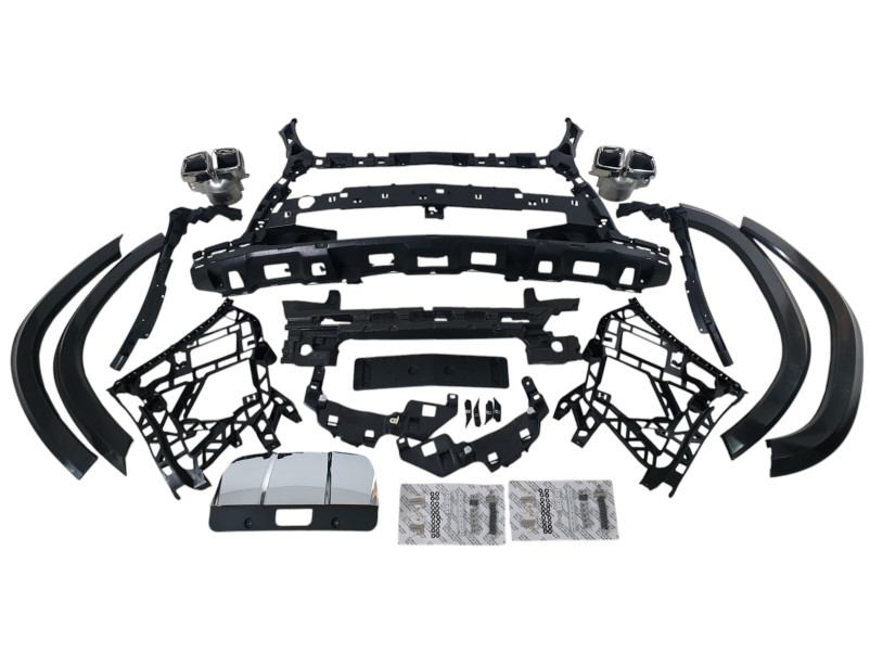 Комплект обвісів  ( стиль GL63 AMG ) на Mercedes-Benz GL-Class X166 2012-2015 року