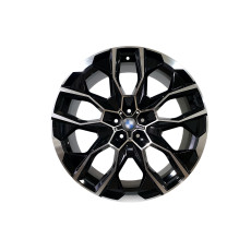 R22 Chrome Black ( різноширокі ) Диски на BMW X5 F15 2013-2018 року