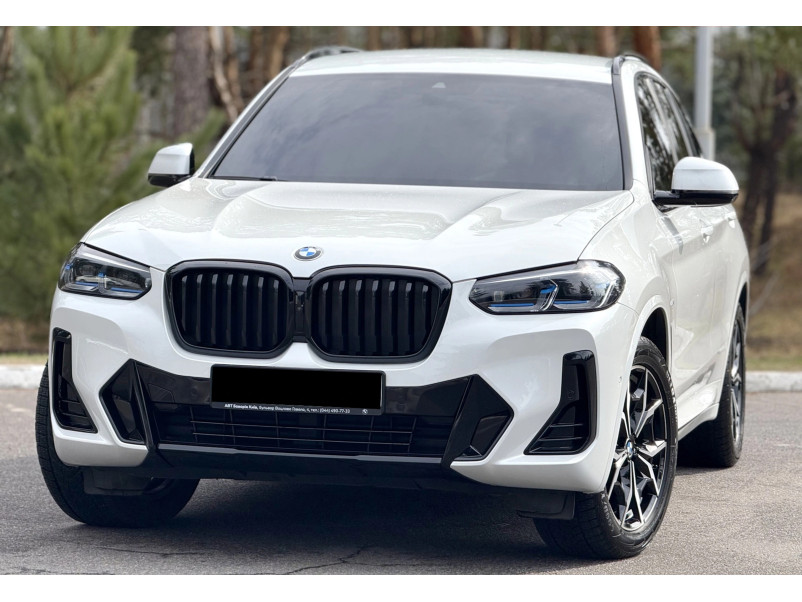 Ніздрі Чорний глянець  на BMW X3 G01 2022-2024 року