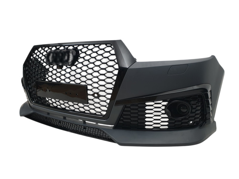 Передній бампер  ( RS Style ) Black на Audi Q7 4M 2015-2020 року