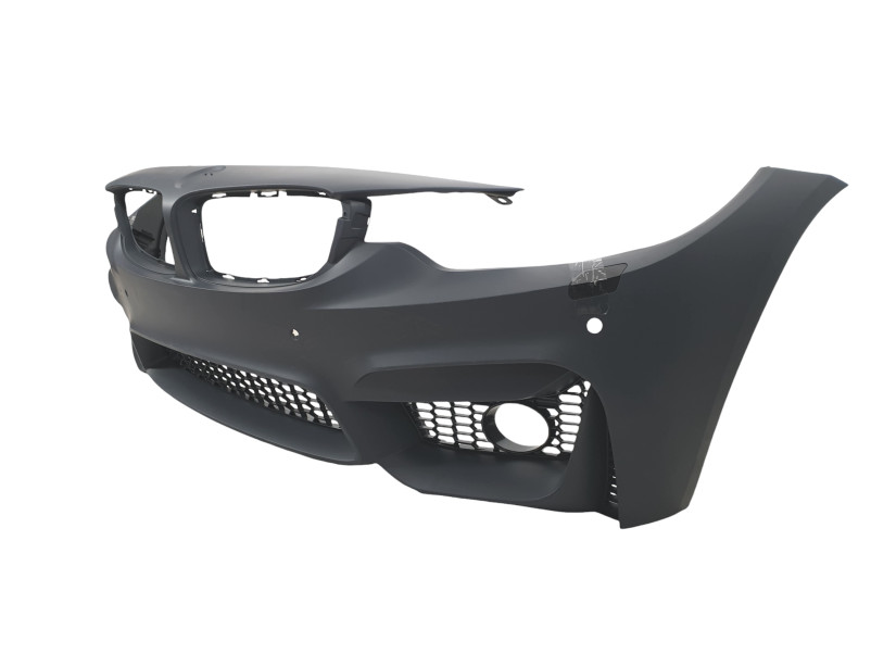 Передній бампер  ( стиль M4 ) під туманки  на BMW 4 Series F32 / F33 2013-2020 року