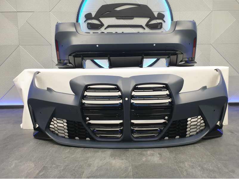 Комплект обвісів  ( стиль M3 G80 ) на BMW 3 Series G20 / G21 2018-2022 року