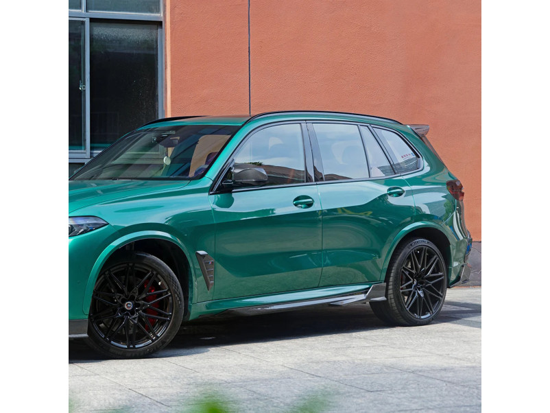 Леза на пороги ( Карбон )   на BMW X5M F95 2018-2025