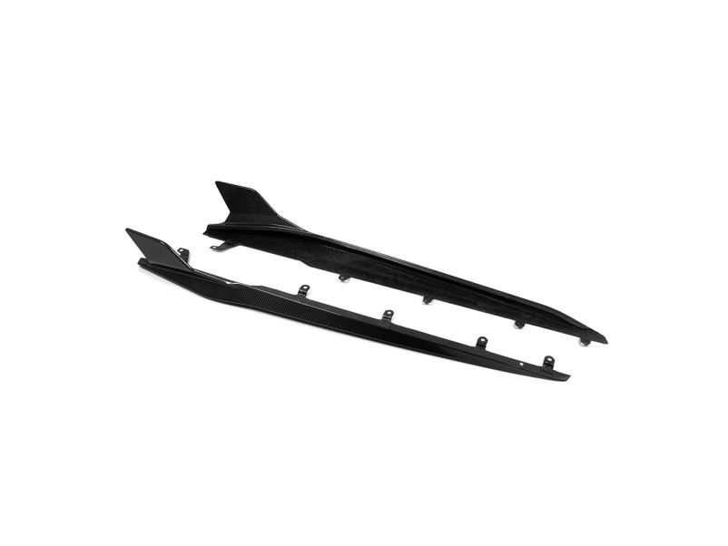 Леза на пороги ( Карбон )   на BMW 8 Series G14 / G15 / G16 2018-2023 року