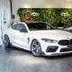 Леза на пороги ( Карбон )   на BMW 8 Series G14 / G15 / G16 2018-2023 року
