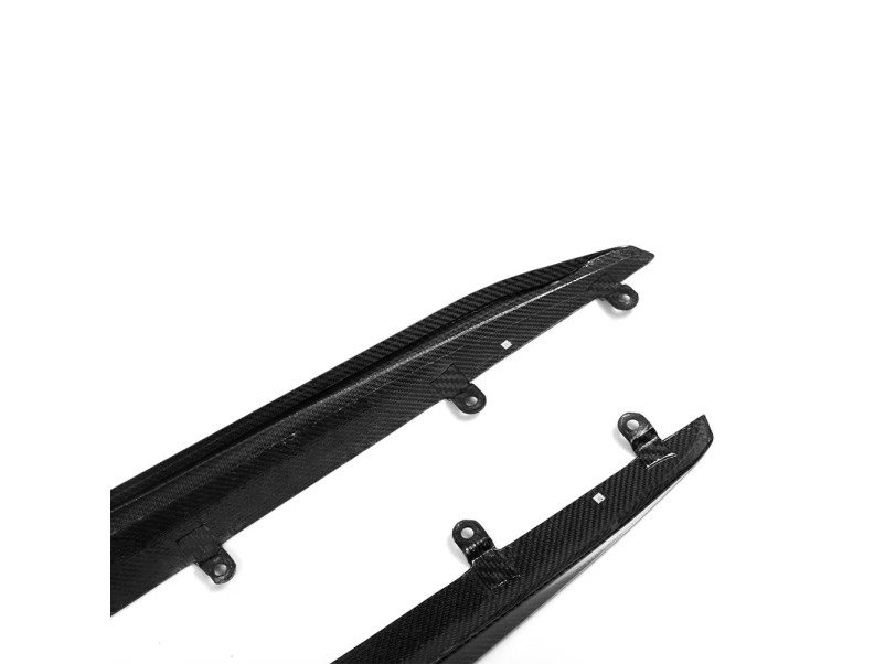 Леза на пороги ( Карбон )   на BMW 8 Series G14 / G15 / G16 2018-2023 року