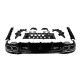 Дифузор ( заднього бампера ) Chrome Black / Chrome Pipe ( стиль S63 AMG ) на Mercedes-Benz S-Class W223 2020-2025 року
