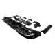 Дифузор ( заднього бампера ) Chrome Black / Chrome Pipe ( стиль S63 AMG ) на Mercedes-Benz S-Class W223 2020-2025 року