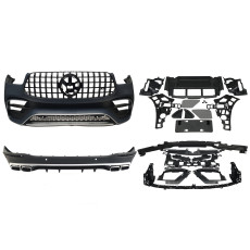 Комплект обвісів  ( стиль GLE63 AMG ) Body Kit на Mercedes-Benz GLE-Class W167 2018-2023 року