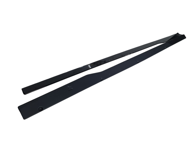 Леза на пороги Чорний глянець ( AC Style ) G16 на BMW 8 Series G14 / G15 / G16 2018-2023 року