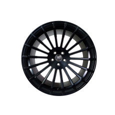R21 Satin Black Диски ( різноширокі ) на Porsche Cayenne 958 2010-2014 року
