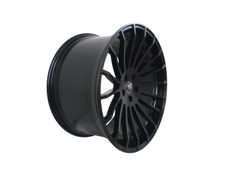 R21 Satin Black Диски ( різноширокі ) на Porsche Cayenne 958 2010-2014 року
