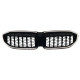 Ніздрі Чорний глянець LED ( Iconic Glow ) Diamond на BMW 3 Series G20 / G21 2018-2022 року