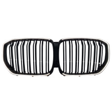 Ніздрі Чорний глянець LED ( Iconic Glow ) 2bar на BMW X5 G05 2018-2022 року
