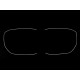 Ніздрі Чорний глянець LED ( Iconic Glow ) 2bar на BMW X5 G05 2018-2022 року