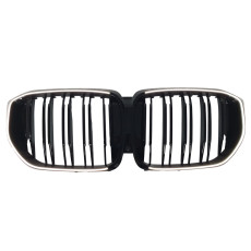 Ніздрі Чорний глянець LED ( Iconic Glow ) 2bar на BMW X5 G05 2023-2025 року