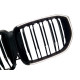 Ніздрі Чорний глянець LED ( Iconic Glow ) 2bar на BMW X5 G05 2023-2025 року