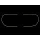 Ніздрі Чорний глянець LED ( Iconic Glow ) 2bar на BMW X5 G05 2023-2025 року