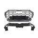Решітка радіатора Silver Black ( в стилі SQ5 ) ПОШКОДЖЕНА на Audi Q5 80A 2020-2024 року