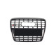Решітка радіатора Full Black ( в стилі S6 ) без PDC ПОШКОДЖЕНА на Audi A6 C6 2004-2011 року