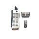 Накладки на педалі  АКПП на Audi A6 C6 2004-2011 року