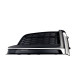 Решітки в бампер Matte Black / Silver ( стиль S5 ) S-Line на Audi A5 B9 2016-2020 року