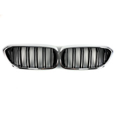 Ніздрі Чорні Глянець Хром Рамка ( Подвійні M-Look ) на BMW 5 Series G30 / G31 2017-2020 року