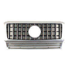 Решітка радіатора Chrome Silver GT на Mercedes-Benz G-Class W463 1990-2018 року