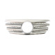 Решітка радіатора Silver CL  на Mercedes-Benz E-Class W210 2000-2002 року