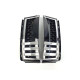 Решітка радіатора  + жабра на Land Rover Range Rover Vogue L322 2010-2013 року